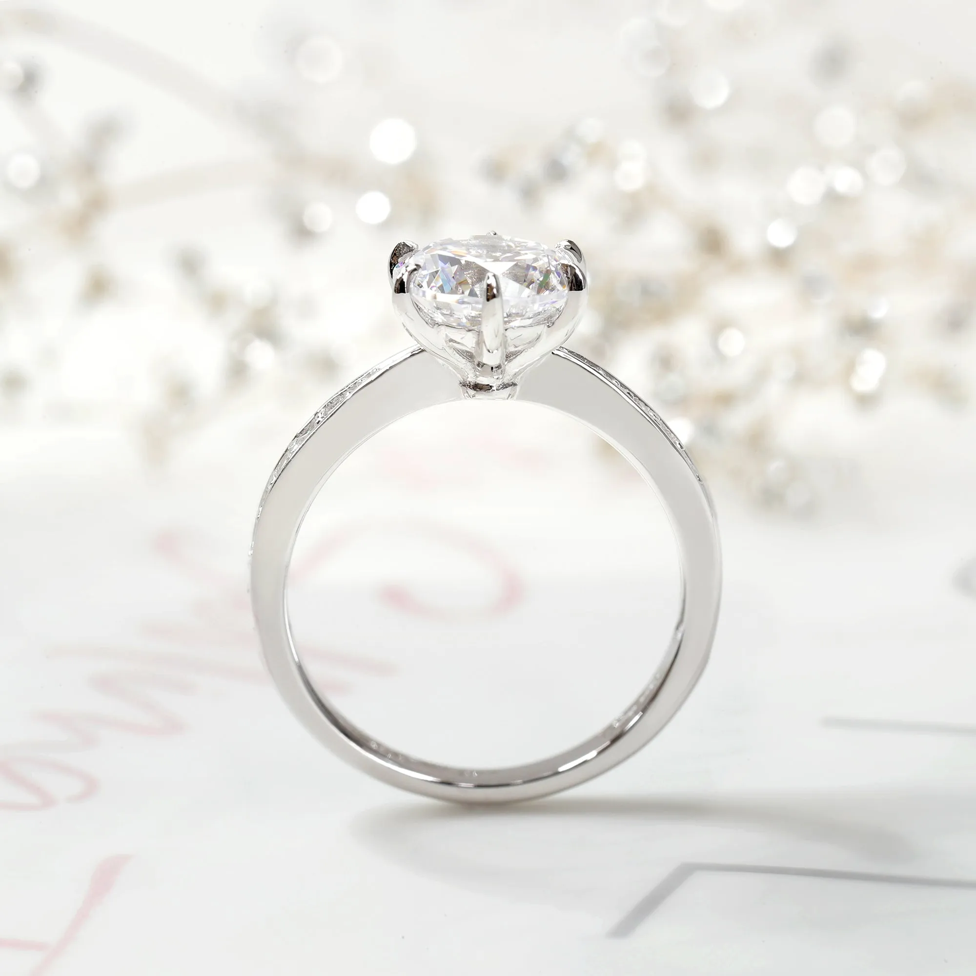 2 Carat Brilliance: Timeless Engagement Ring