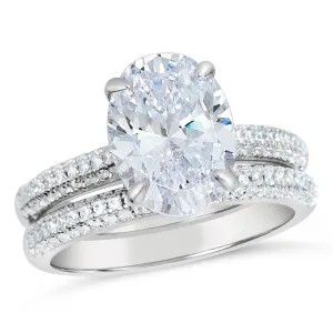 3 Carat Wedding Set