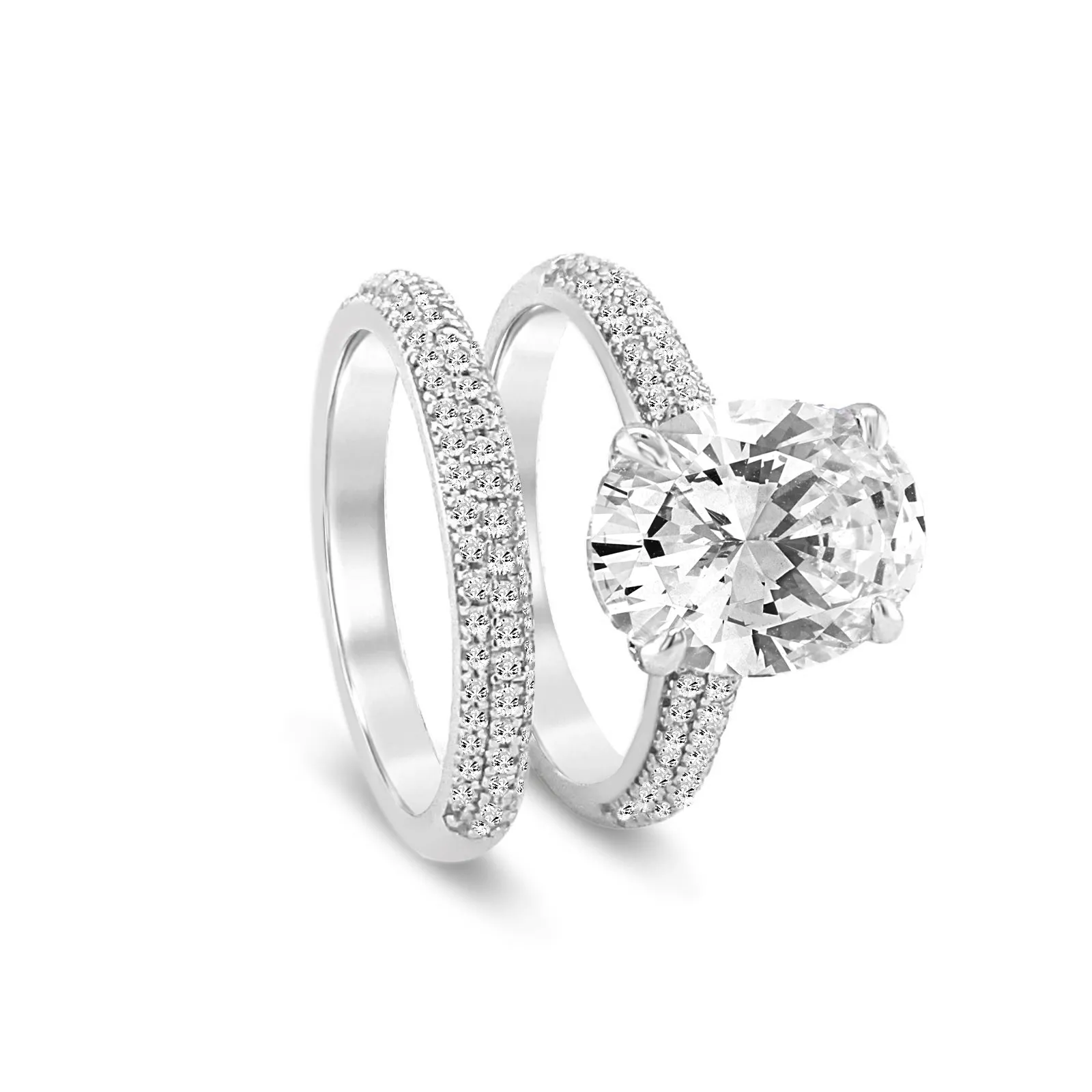 3 Carat Wedding Set