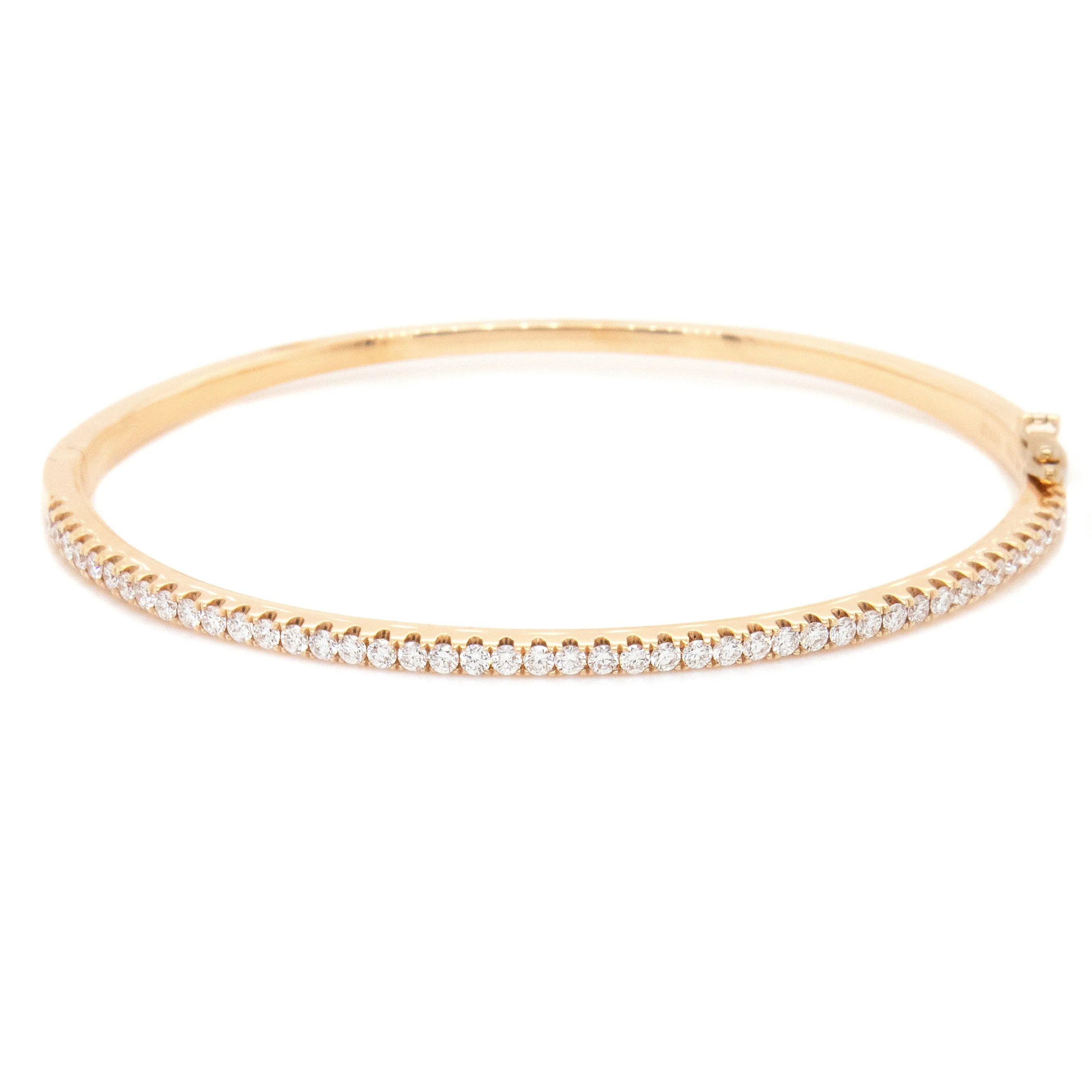 .85ct 18k Gold Diamond Bangle