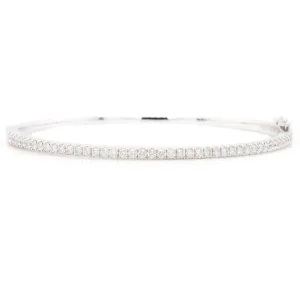 .85ct 18k Gold Diamond Bangle