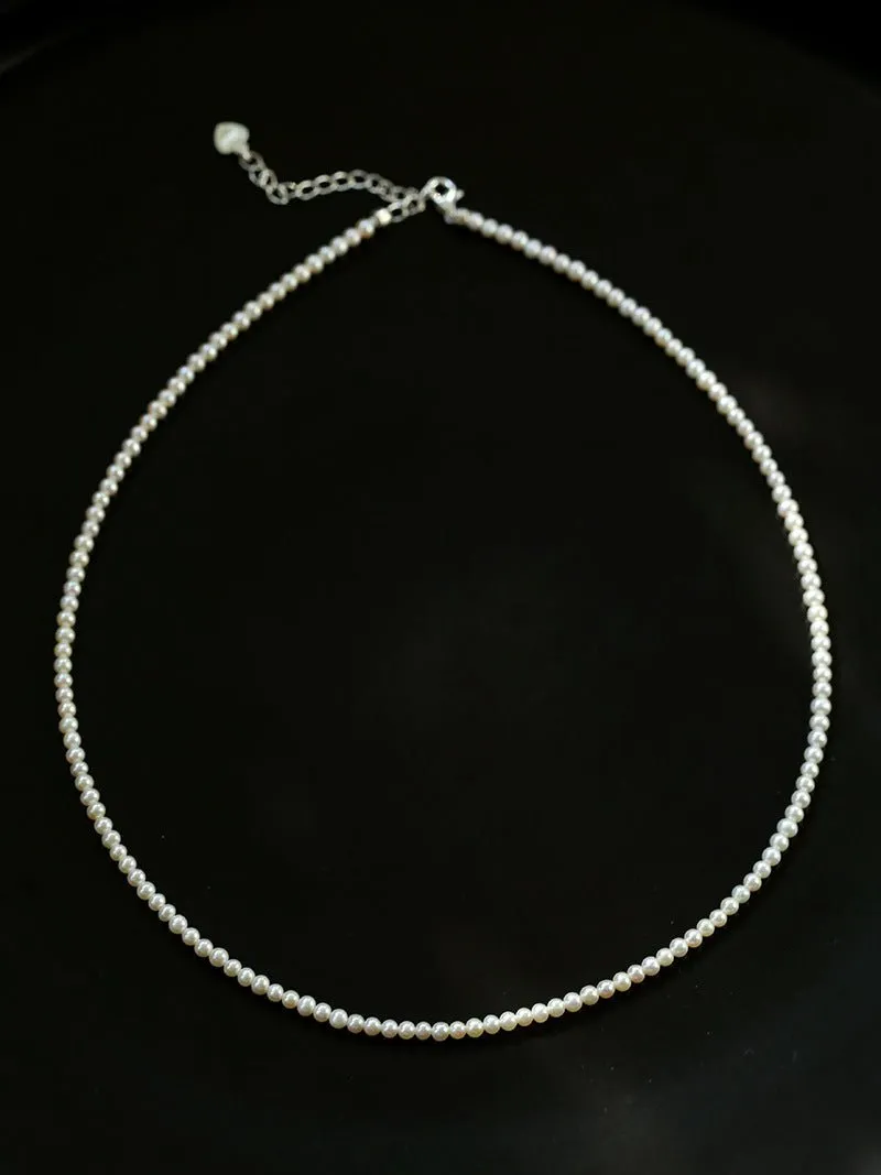 Aurora AK 2.5-3mm Freshwater Pearls Necklace