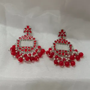 Bhavi Jewels Silver Plated Dangler Earrings