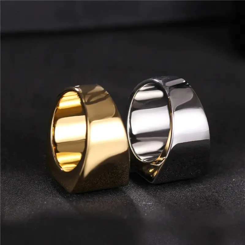 Black Stone Rings for Men ZORCVENS