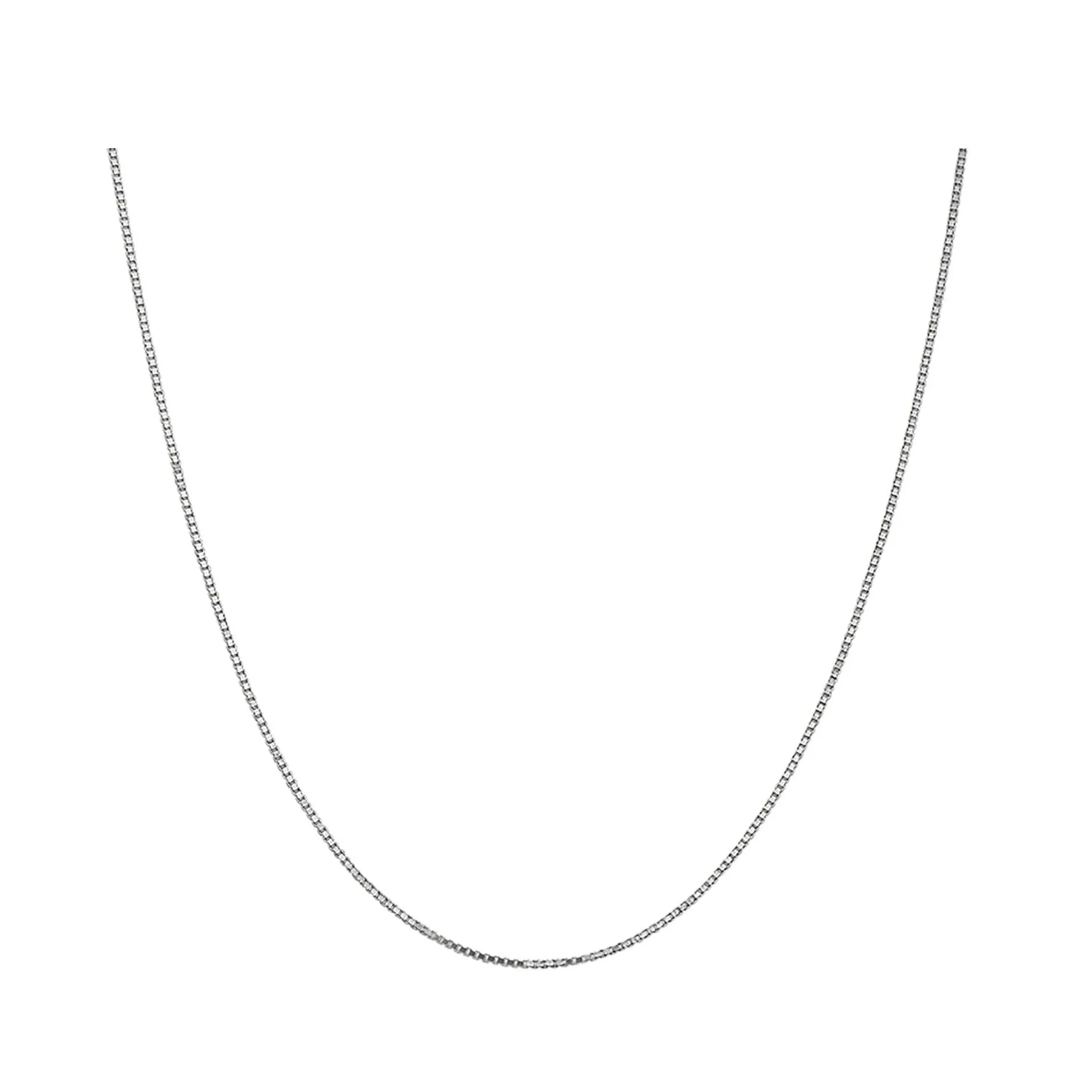 Box Chain (White Gold)