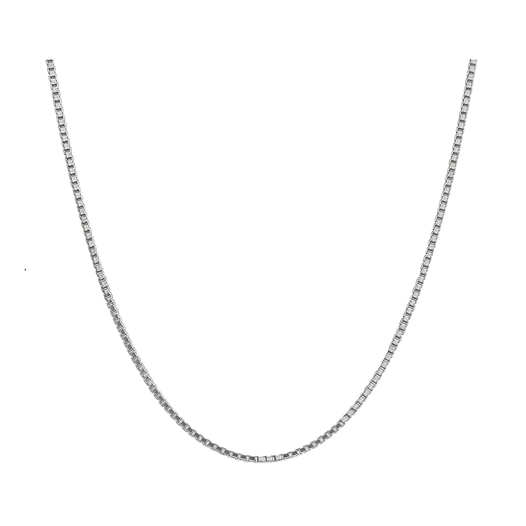 Box Chain (White Gold)