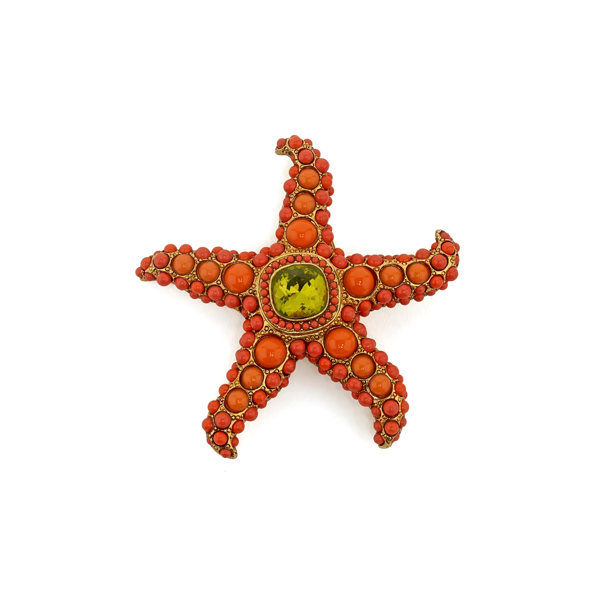 Brooch Starfish Duet