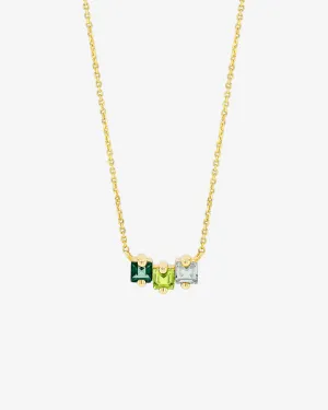 Cierra Green Ombre Mini Bar Pendant