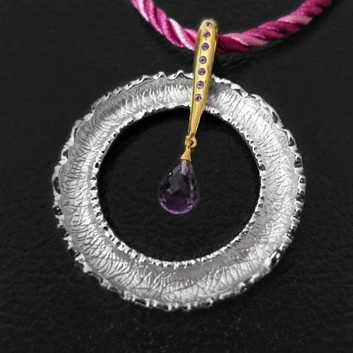 Circulus Vitae Sterling Silver Pendant