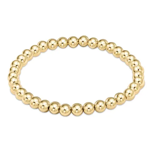 Classic Gold 5mm Bead Bracelet