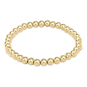 Classic Gold 5mm Bead Bracelet