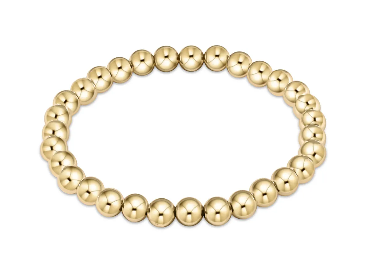 classic gold bead bracelets