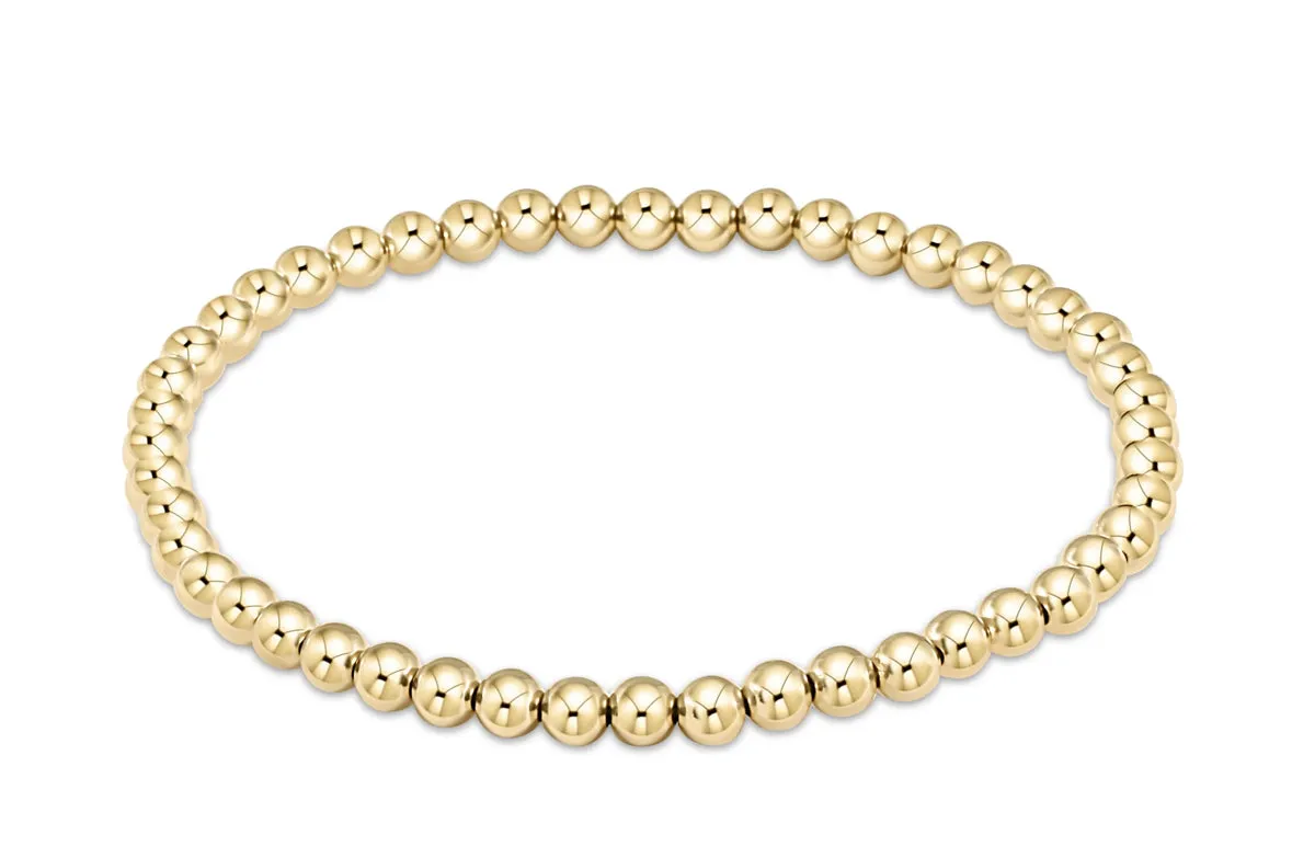 classic gold bead bracelets