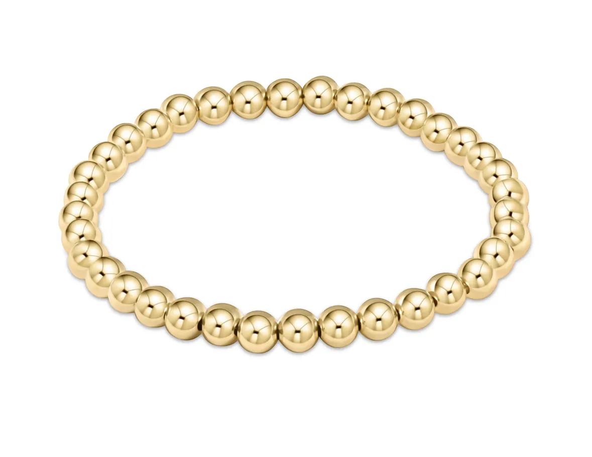 classic gold bead bracelets