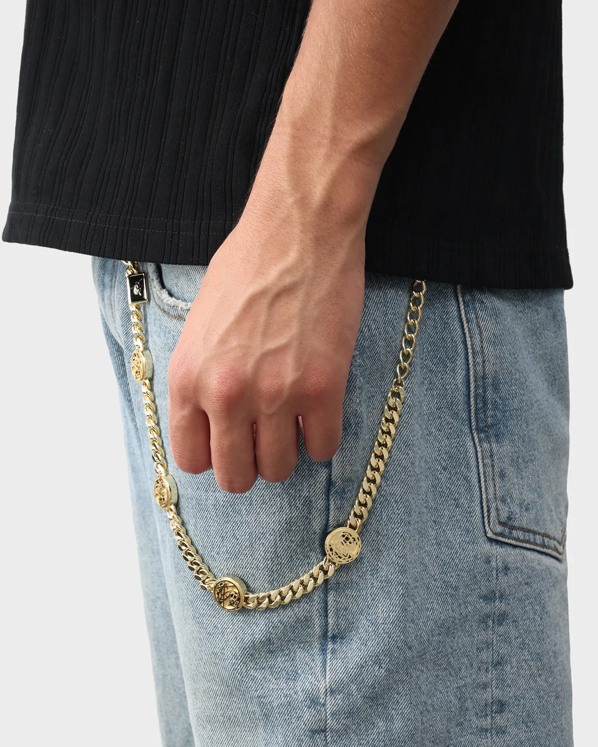 Cosmo Chain Necklace in Gold