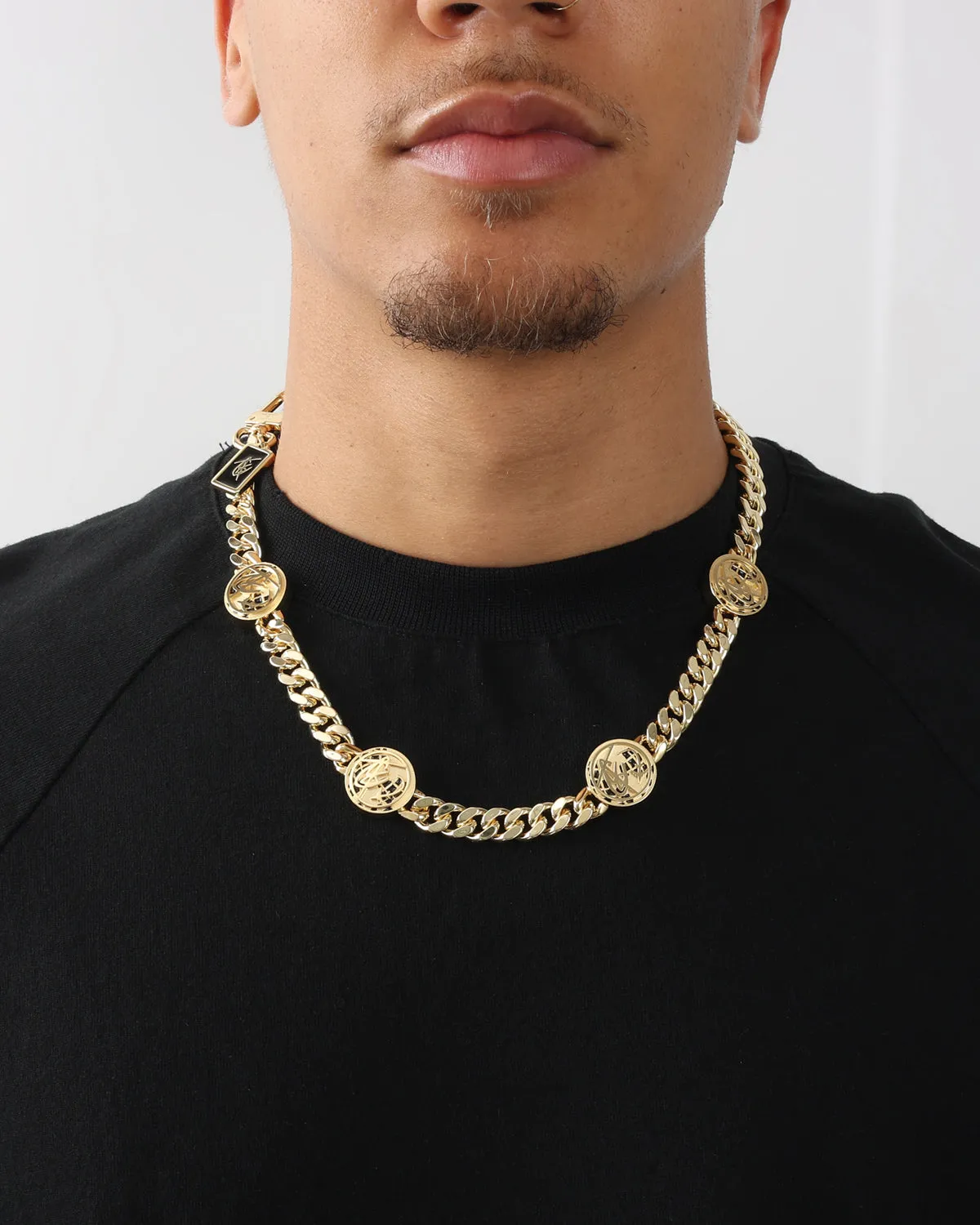 Cosmo Chain Necklace in Gold