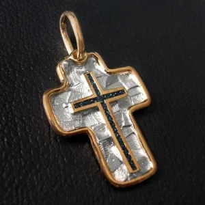 Cross of Faith Sterling Silver Pendant