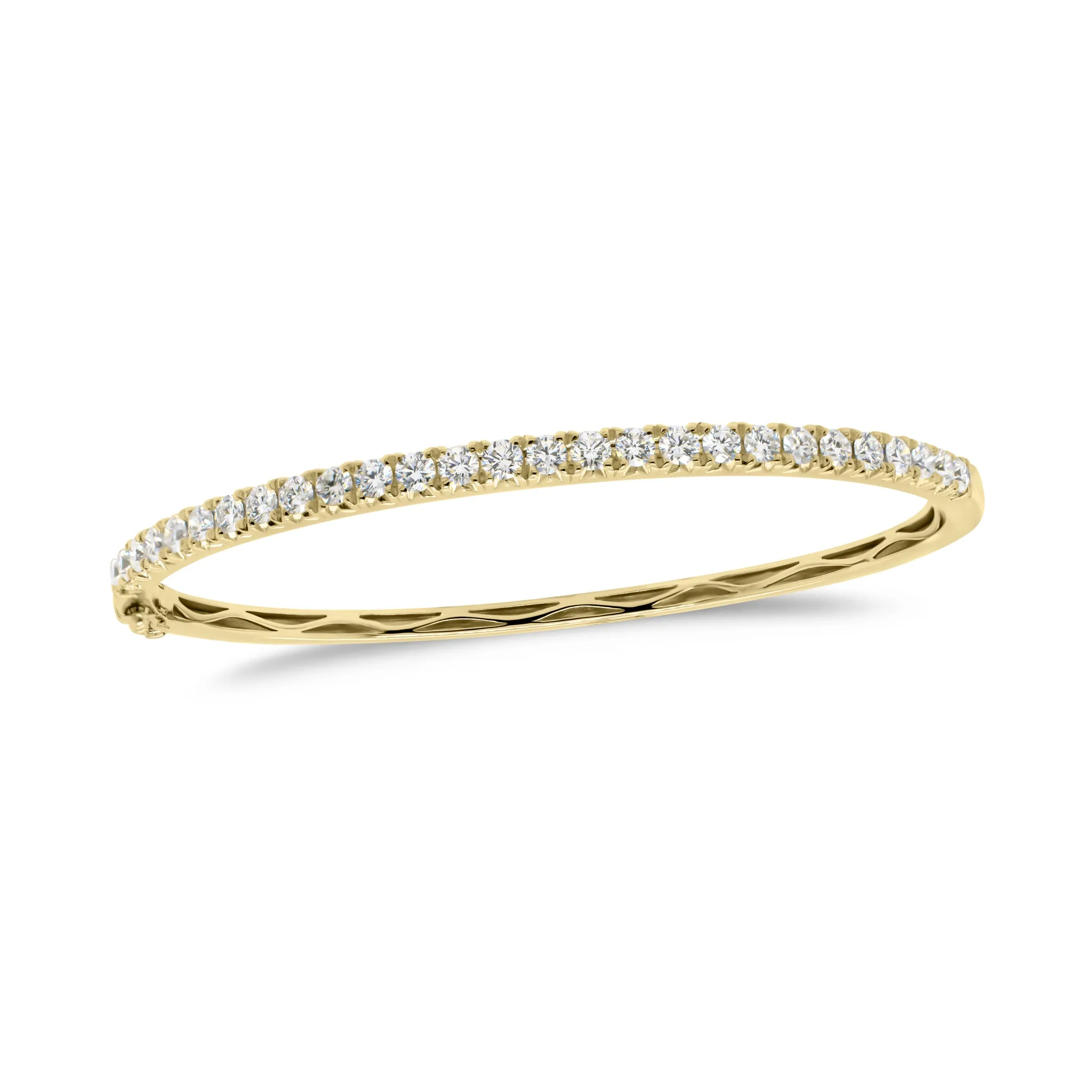 Diamond Medium Classic Bangle Bracelet