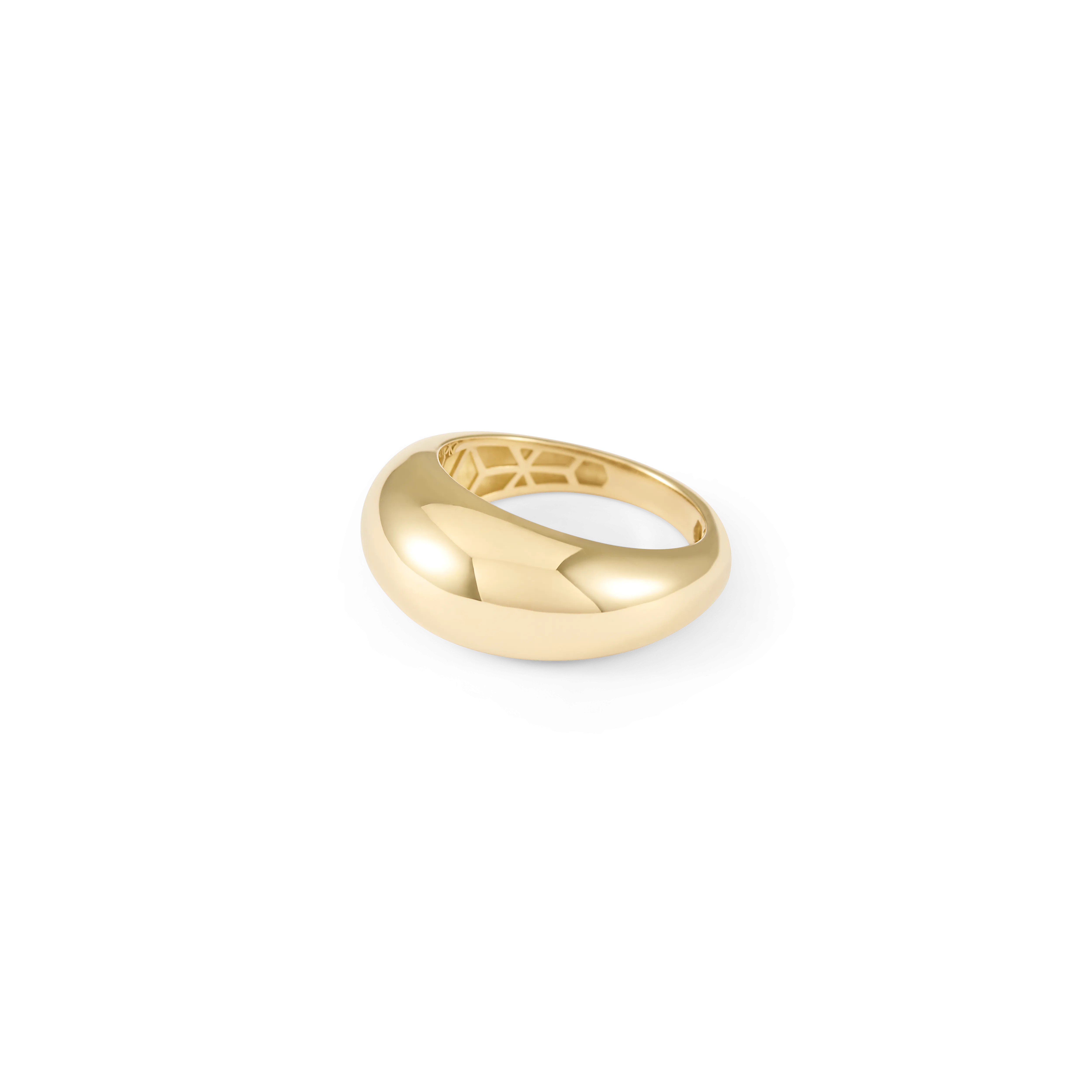 Dome Ring - Solid Gold