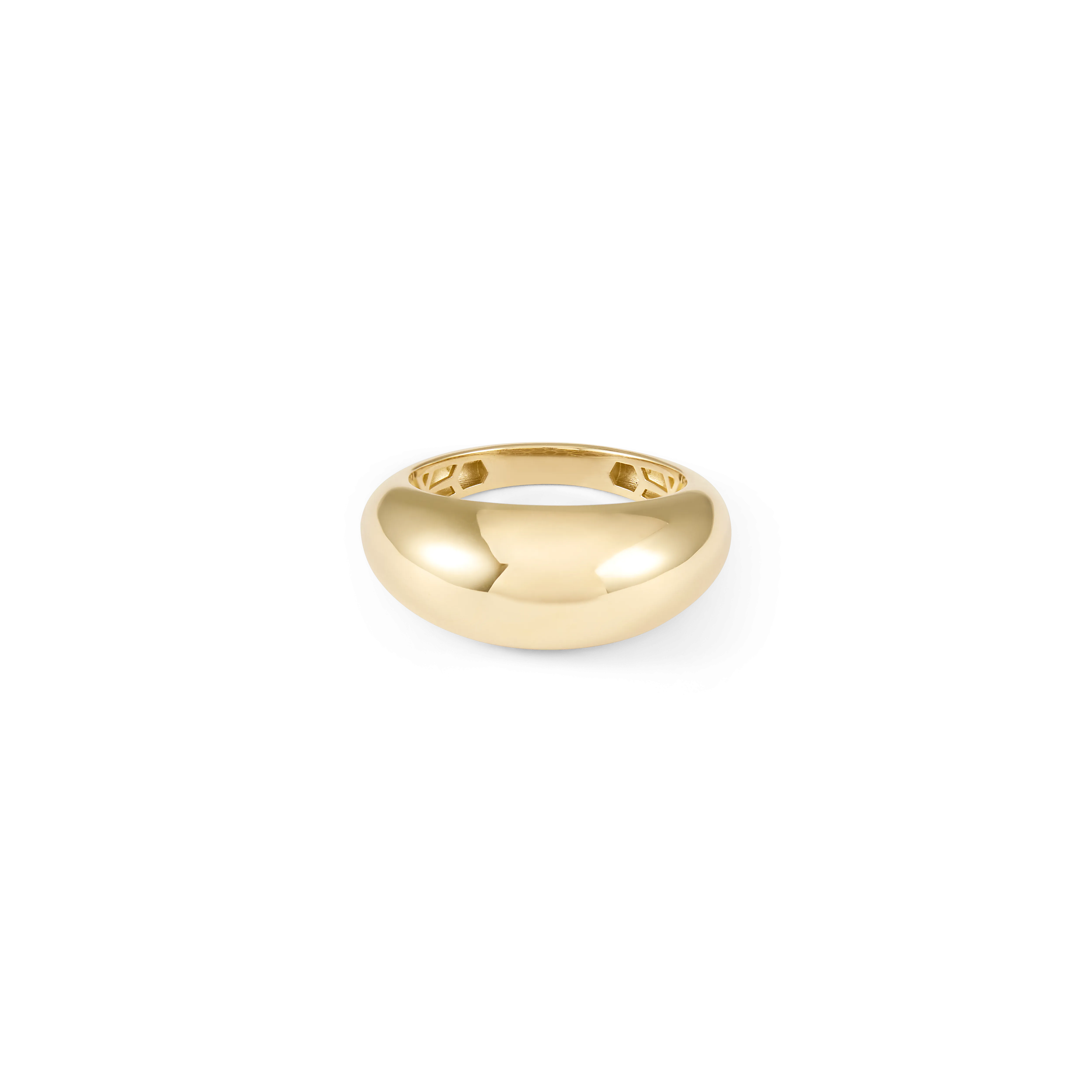 Dome Ring - Solid Gold