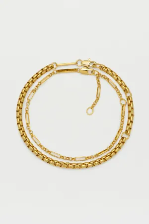 Double Layer Rope Chain Bracelet