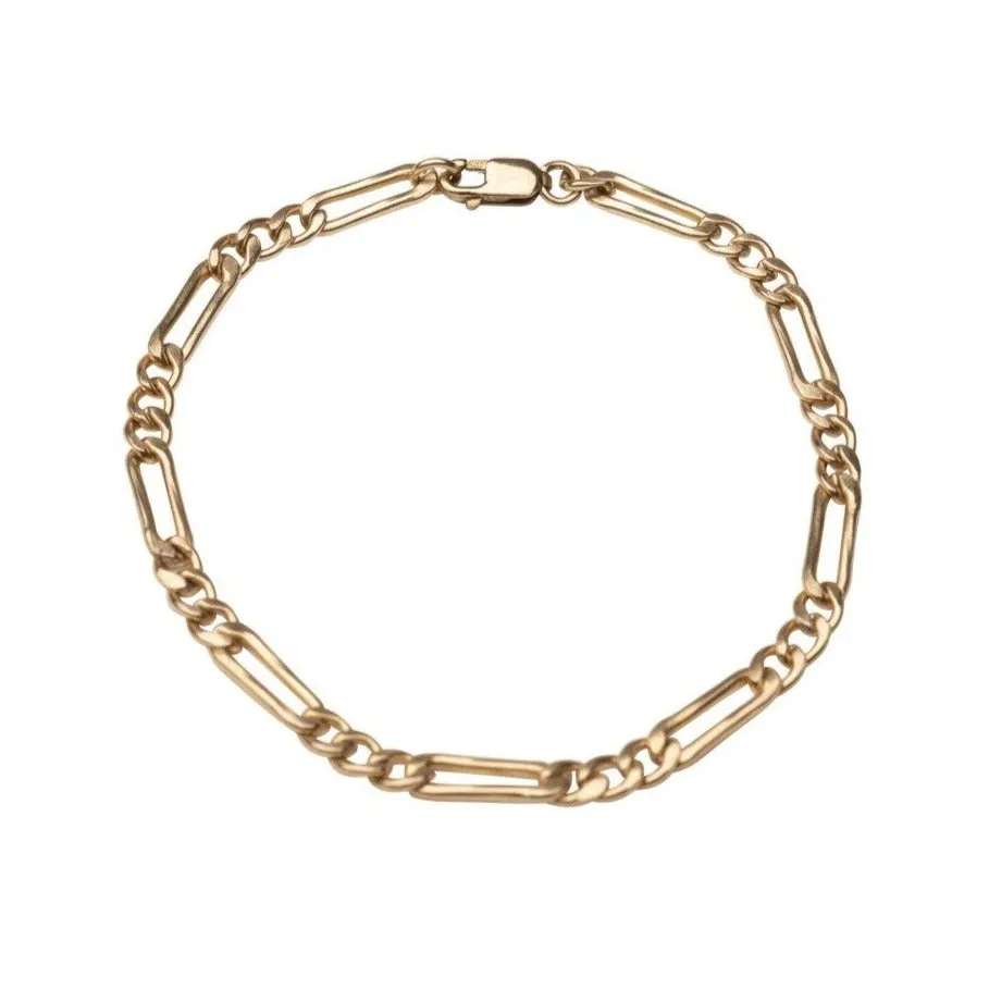 Gold Filled Figaro Bracelet