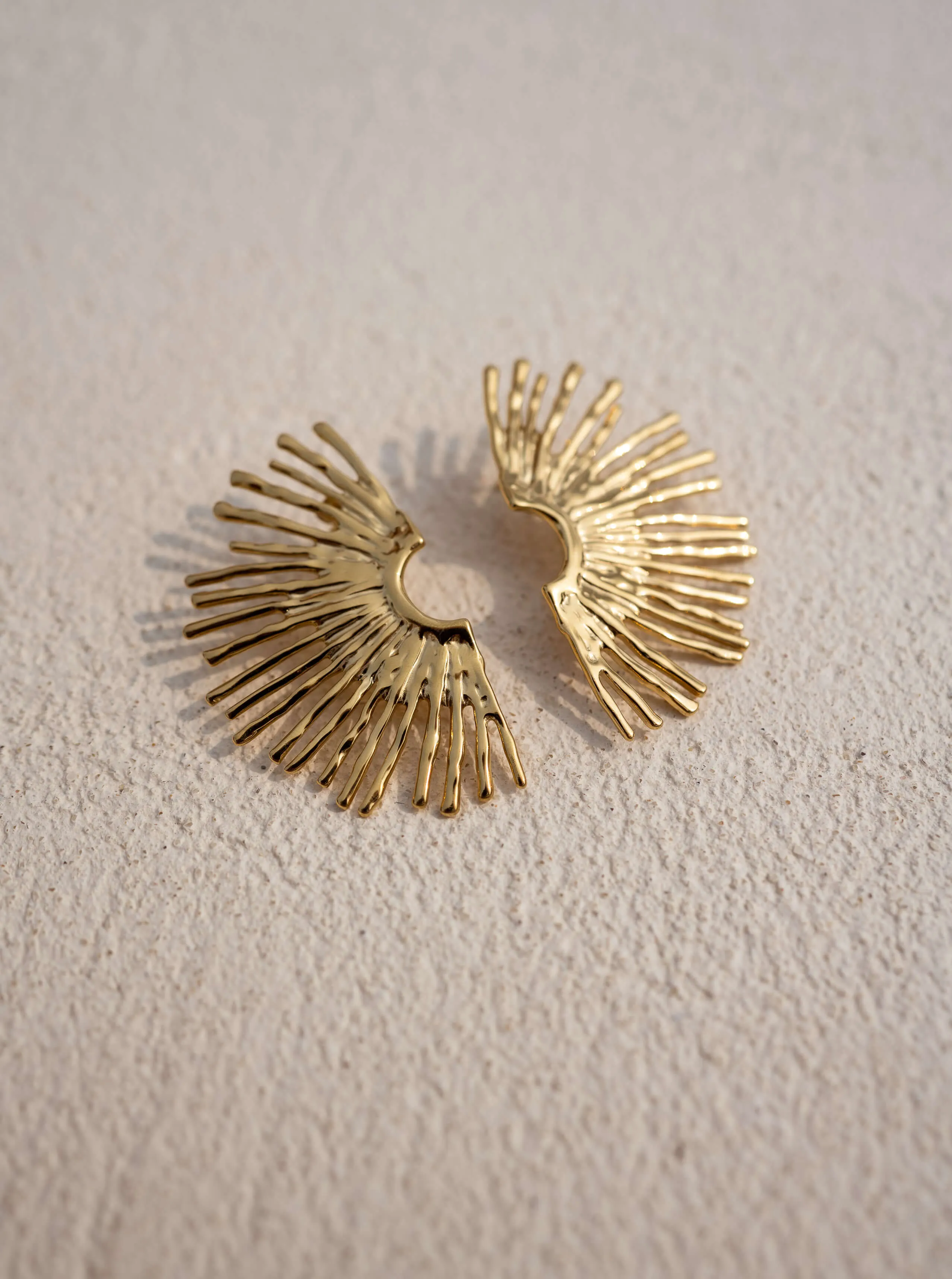 Golden Frika Earrings