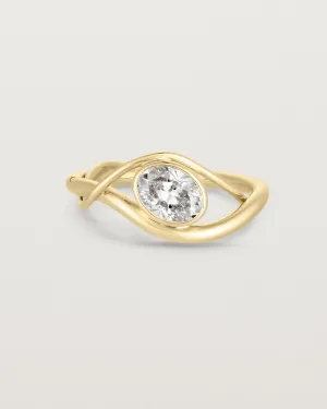 Isha Oval Ring | Laboratory Grown Diamond