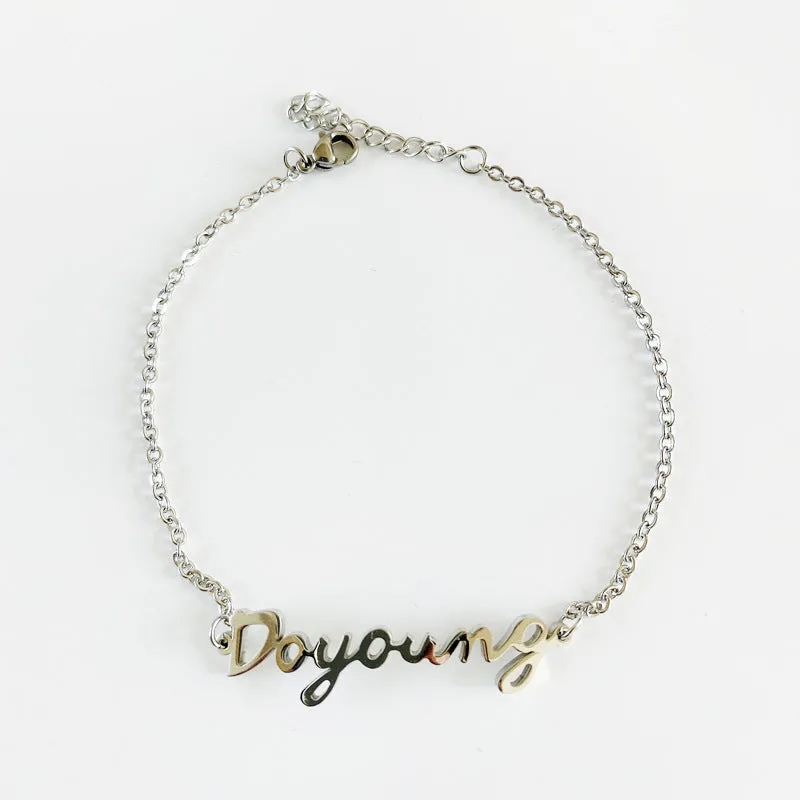 K-POP NCT Member Signature Letter Bracelet