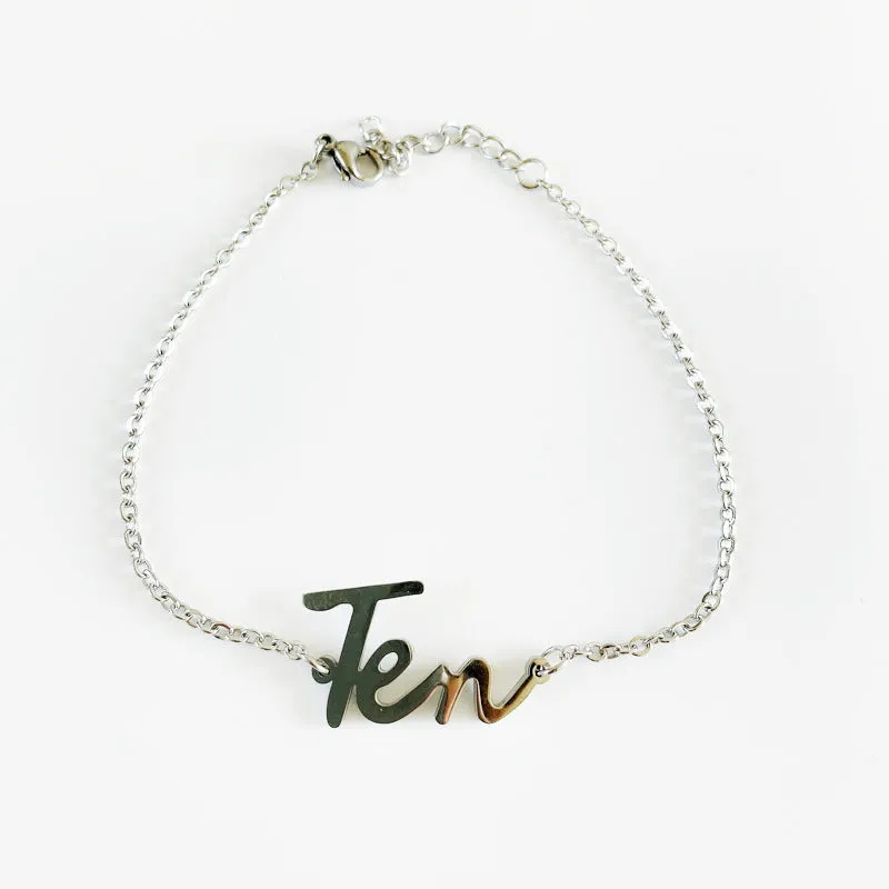 K-POP NCT Member Signature Letter Bracelet