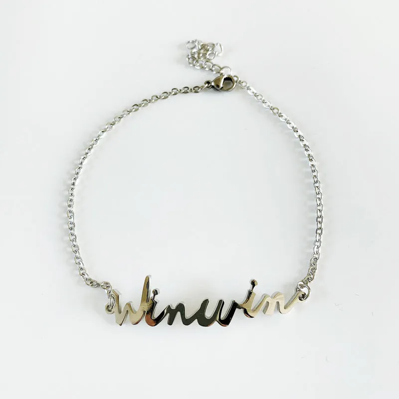 K-POP NCT Member Signature Letter Bracelet