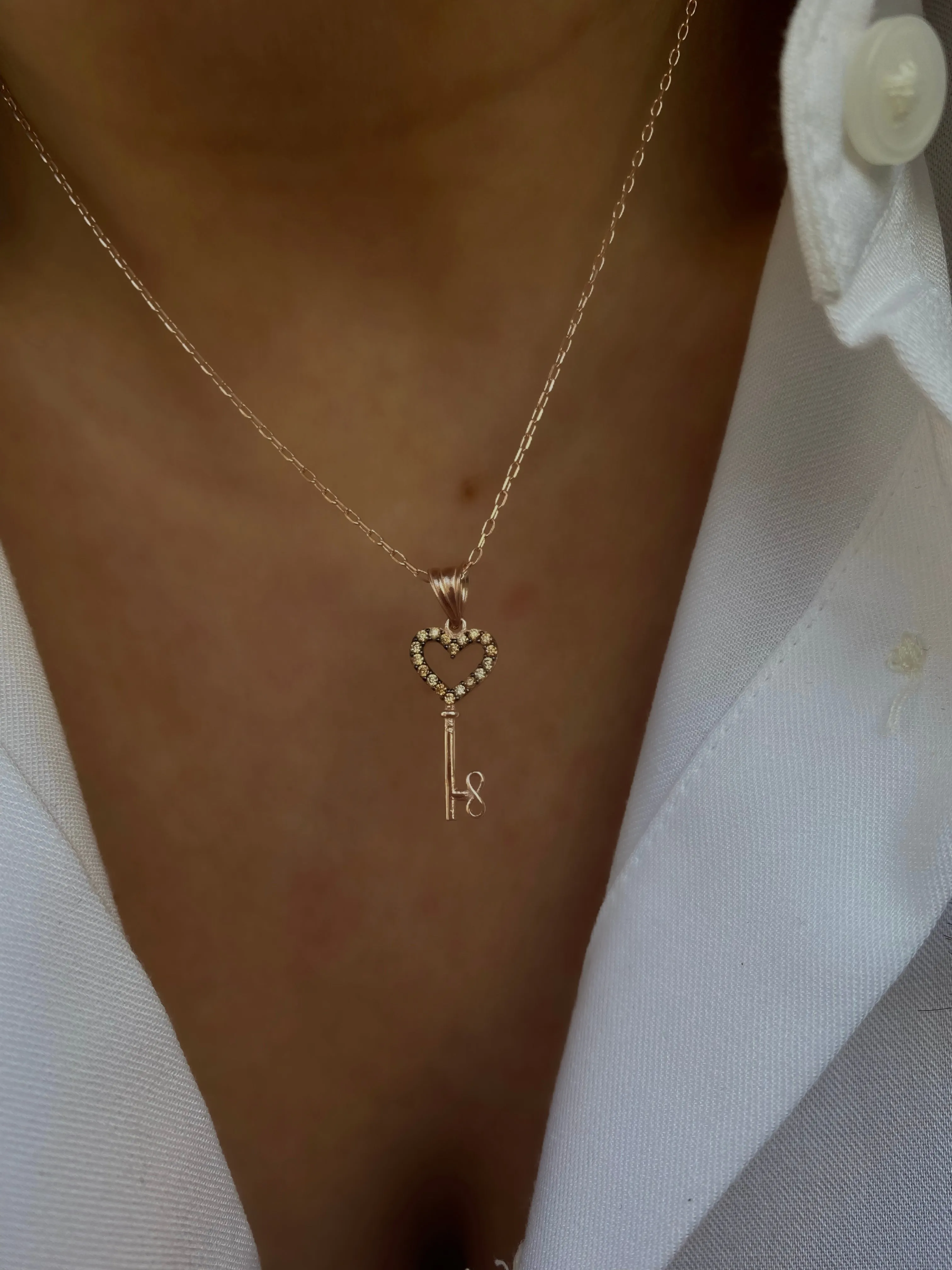 Key of my heart Necklaces