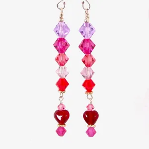 Kiki: Rainbow Crystal Earrings