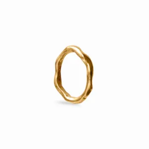 Kyma Ring - Gold-Plated Silver