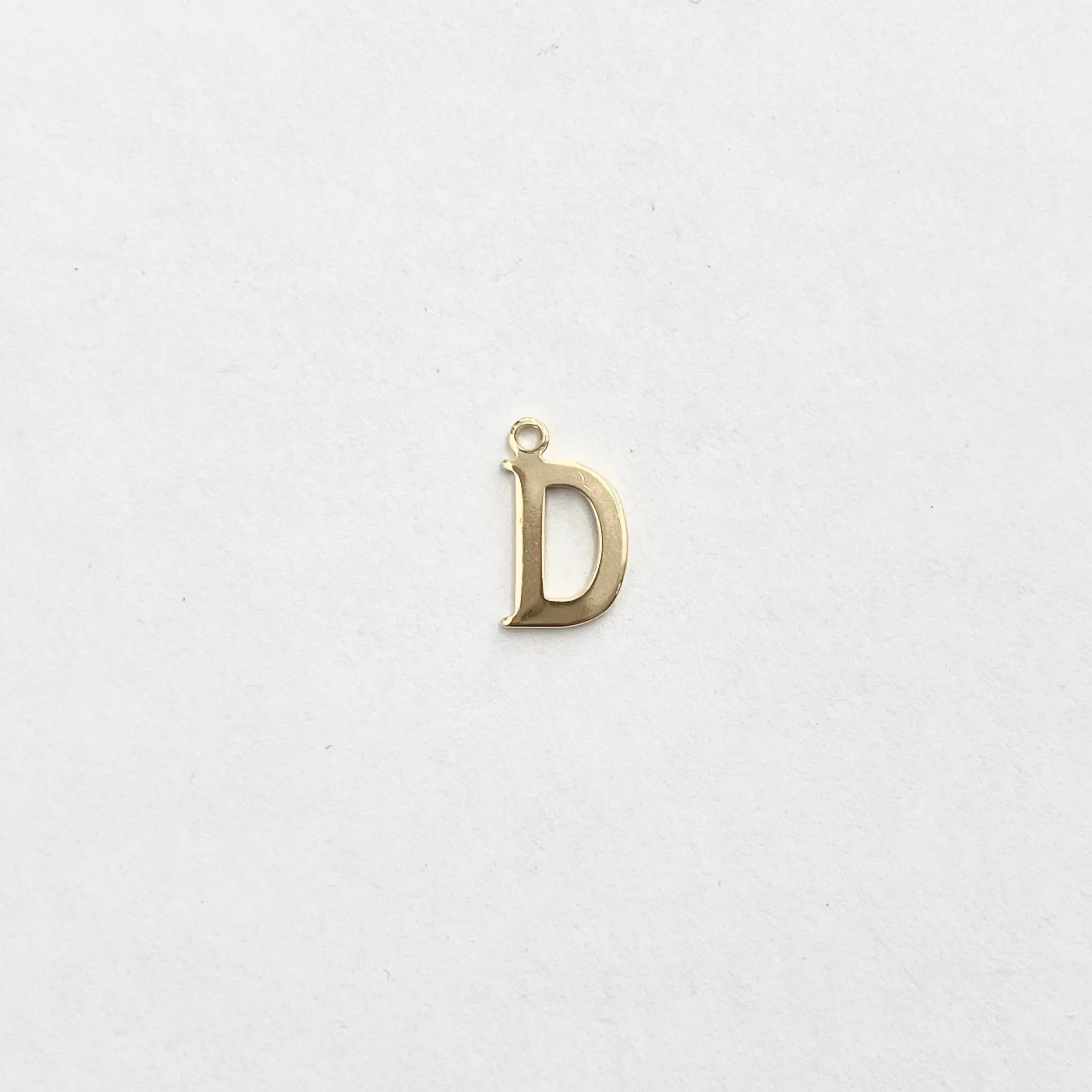 Monet Initial Alphabet Charms