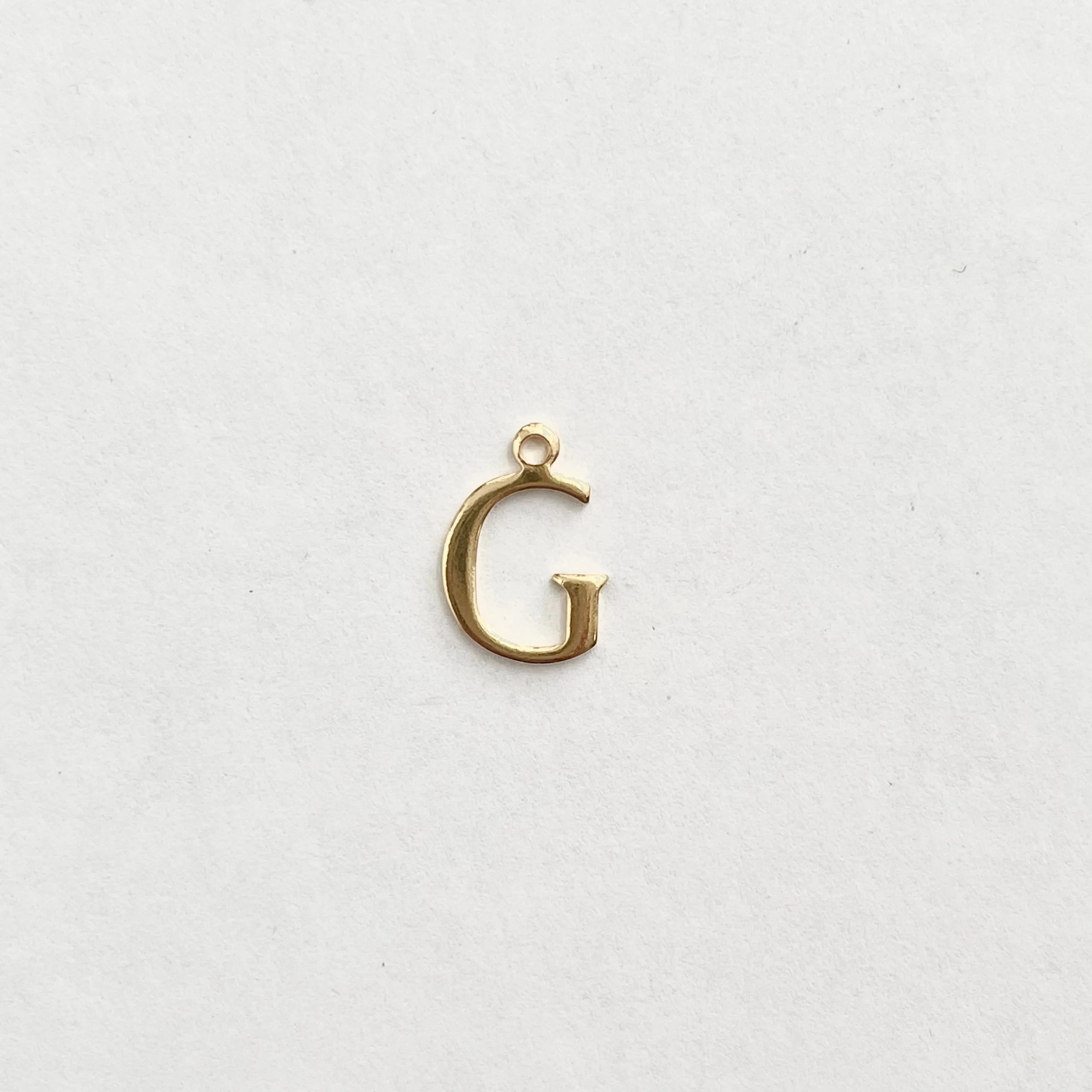 Monet Initial Alphabet Charms