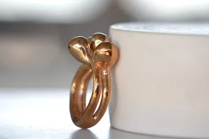 Monica Castiglioni Pistilli 08 Bronze Ring