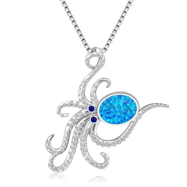 Necklace  Charming Female Octopus Pendants        ID  A112 - 1152