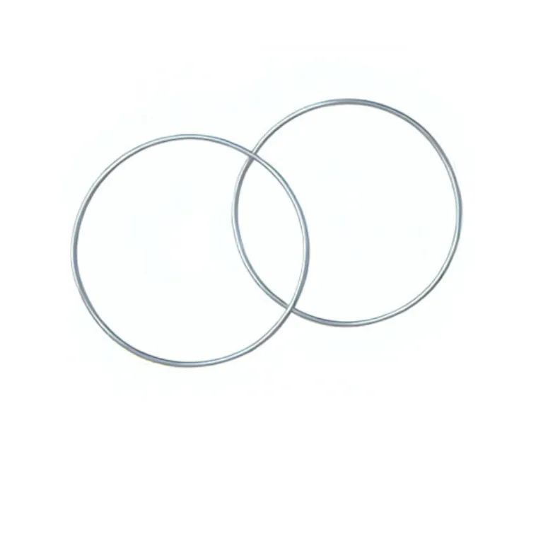 Oversized, Skinny, Infinity XXL - Silver Hoop Earrings