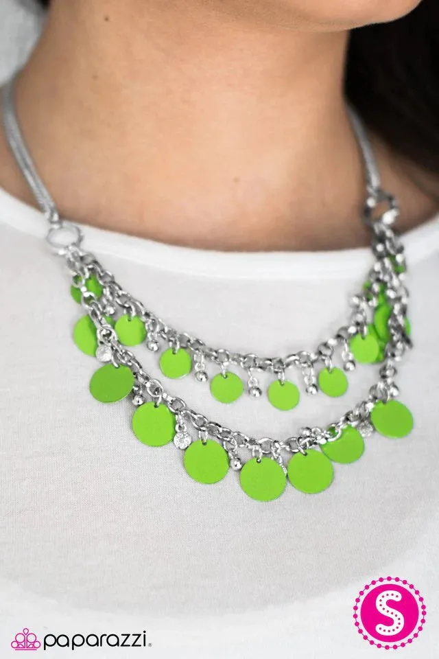 Paparazzi Necklace ~ Bright Horizons - Green