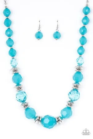 Paparazzi Necklace ~ Dine and Dash - Blue