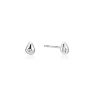 Pearl Power - Pebble Sparkle Stud Earrings - 2 colours