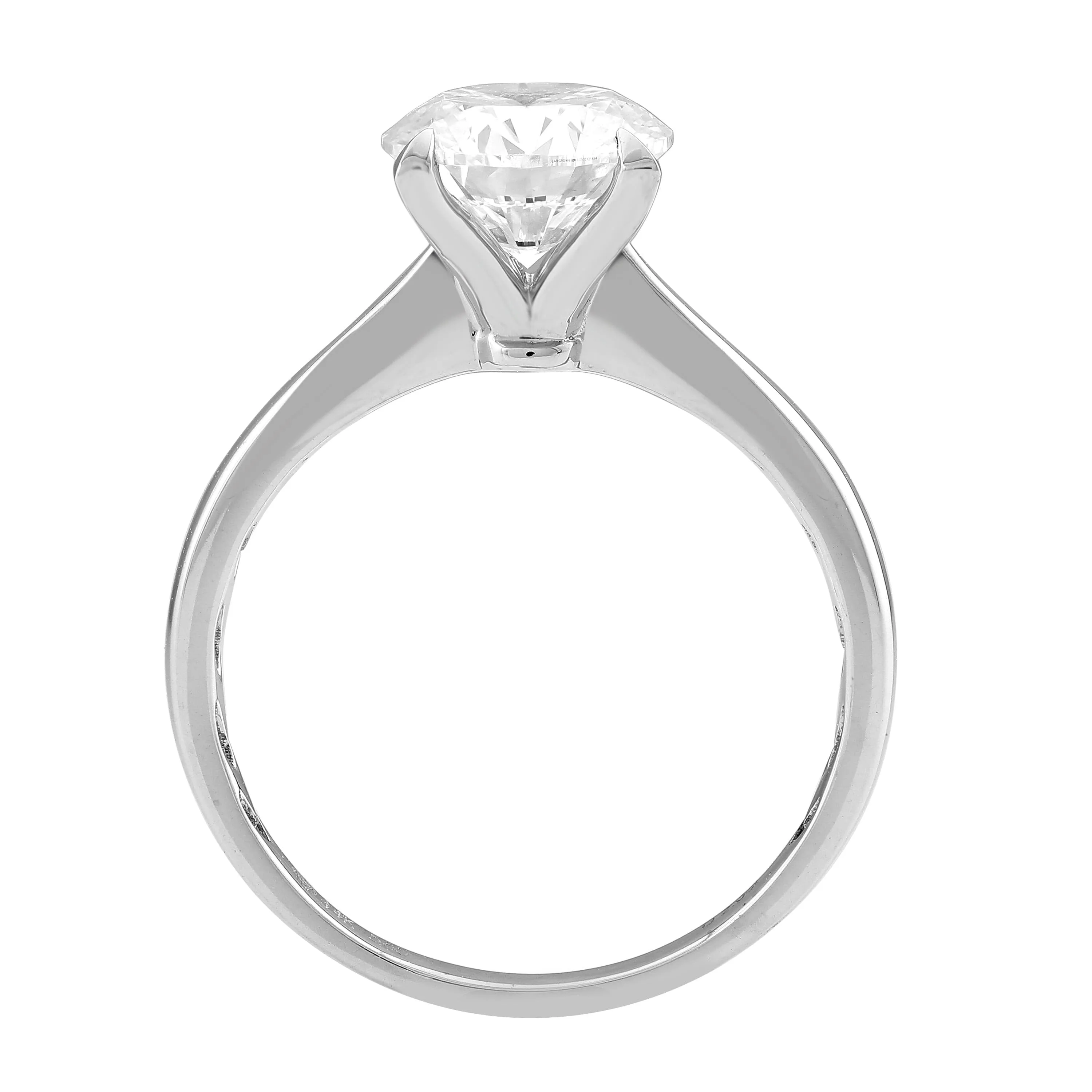 Round Solitaire Semi-Mount Ring