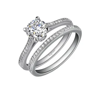 Solitaire Wedding Set