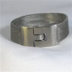 Stainless Steel Mesh Bracelet with Stainless Steel Clasp