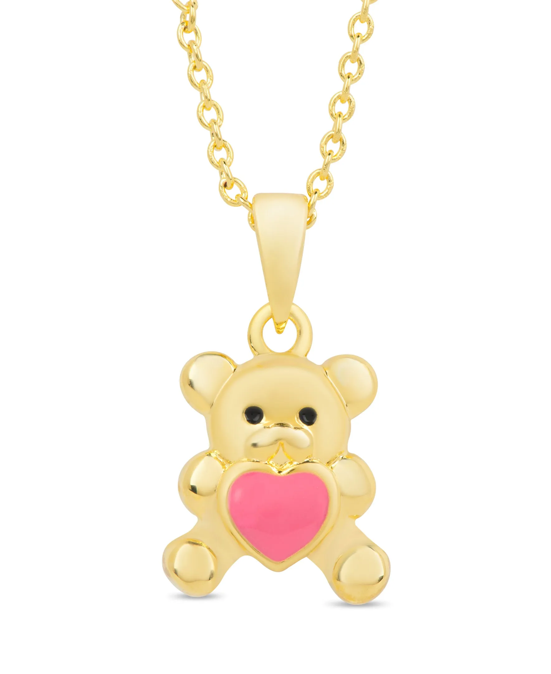 Teddy Bear Love Pendant