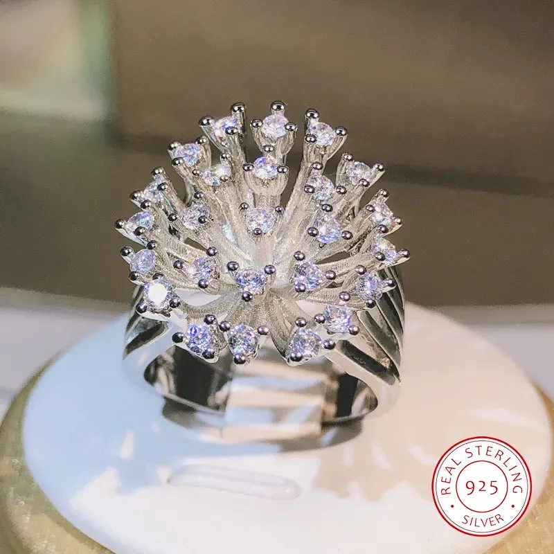 TEEK - Sterling Dandelion Ring