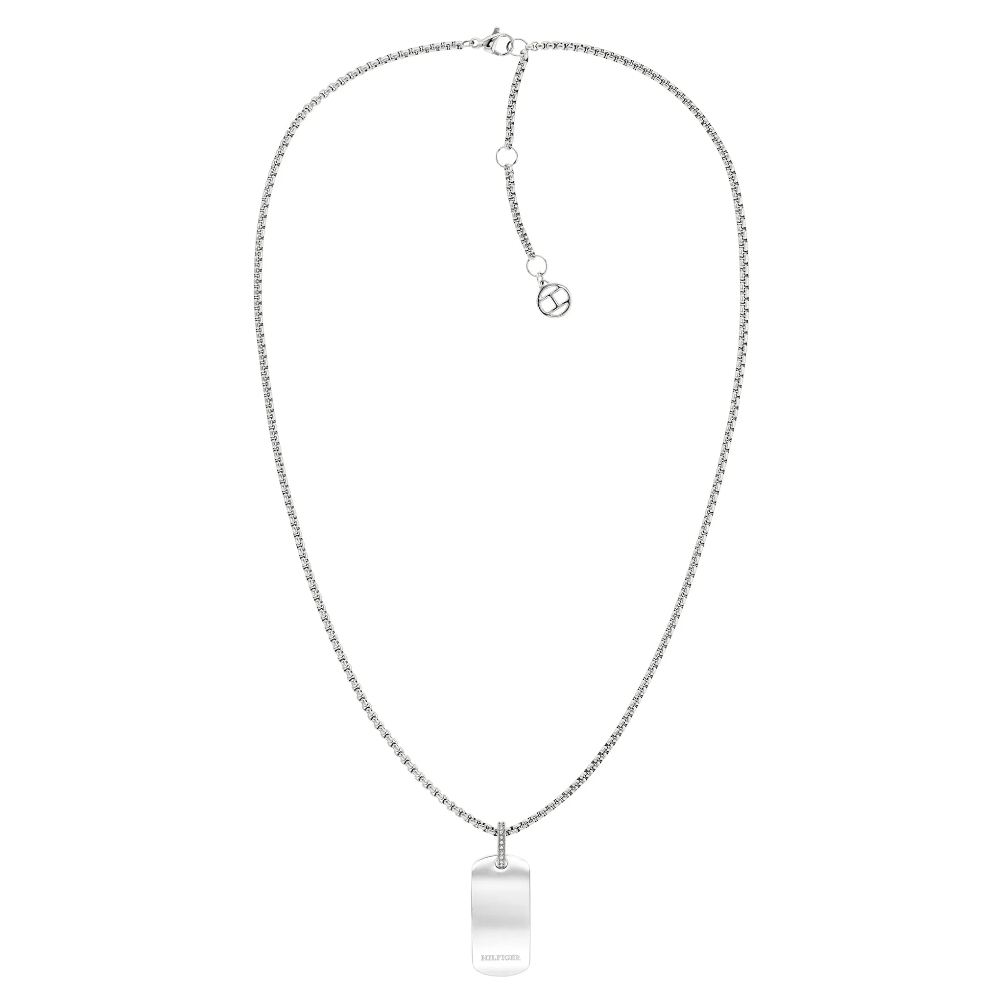 Tommy Hilfiger Jewellery Stainless Steel & Crystals Women's Pendant Necklace - 2780861