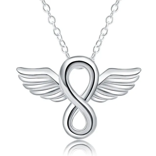 Wholesale different Free shipping fashion silver color jewelry elegant charms retro exquisite heart pendant necklace women ,