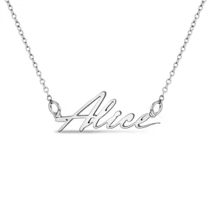 Wisk Custom Name Necklace